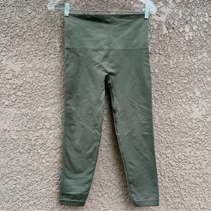 SPANX Olive Green Leggings